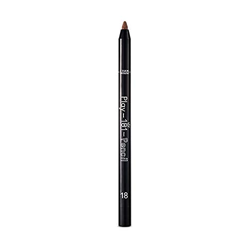 Play 101 Pencil AD #18 Chocolate Brown - Matte Fast Fixing Eyepencil