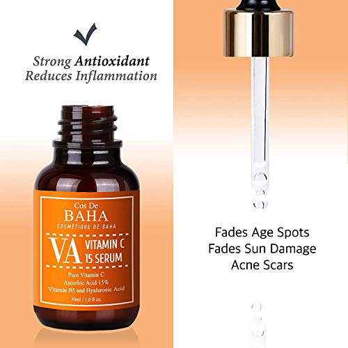 Vitamin C + L-Ascorbic Acid 15% + Vitamin B5 Serum (VA)