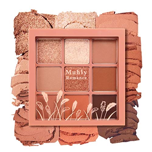 ETUDE HOUSE Play Color Eyes #Pink Muhly Romance | 9 Color Eye Shadow with Warm and Soft Autumn Colors | Eye Makeup | Korean Beauty