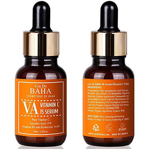 Vitamin C + L-Ascorbic Acid 15% + Vitamin B5 Serum (VA)