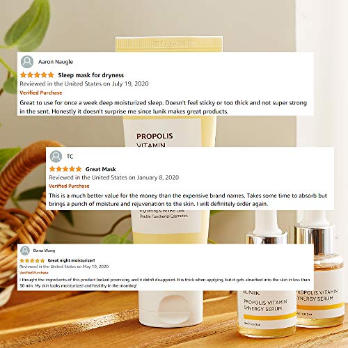 Propolis Vitamin Glow Sleeping Mask