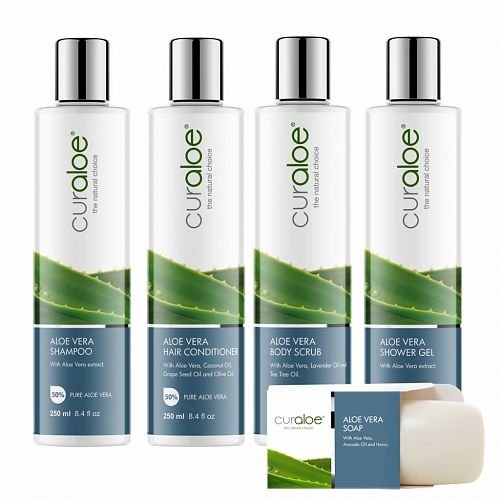 Aloe Vera Shampoo - 55% Pure Organic Aloe