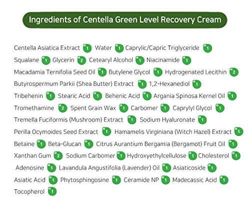 Centella Green Level Recovery Cream