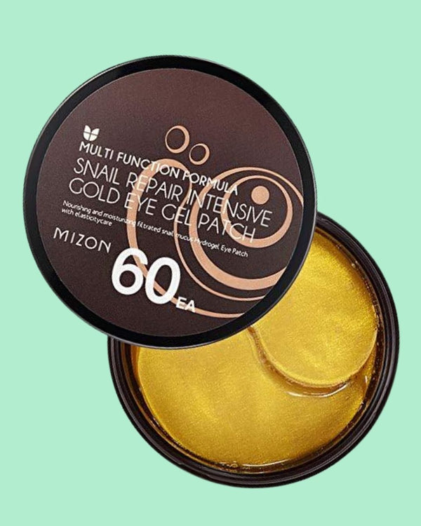 Under Eye Collagen Patches Eye Masks with 24K Gold and Snail - 60 pcs