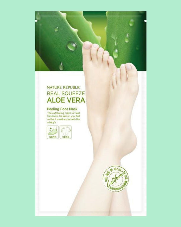 Real Squeeze Aloe Vera Foot Mask