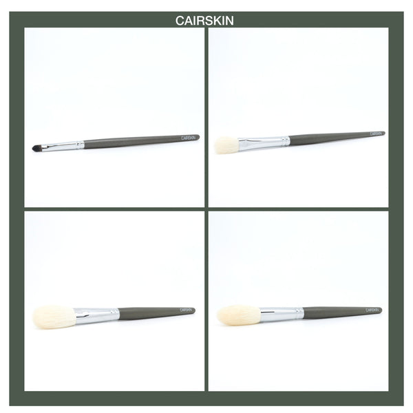 CAIRSKIN Moisy Chic 14 Professional Natural Hair Brushes Set