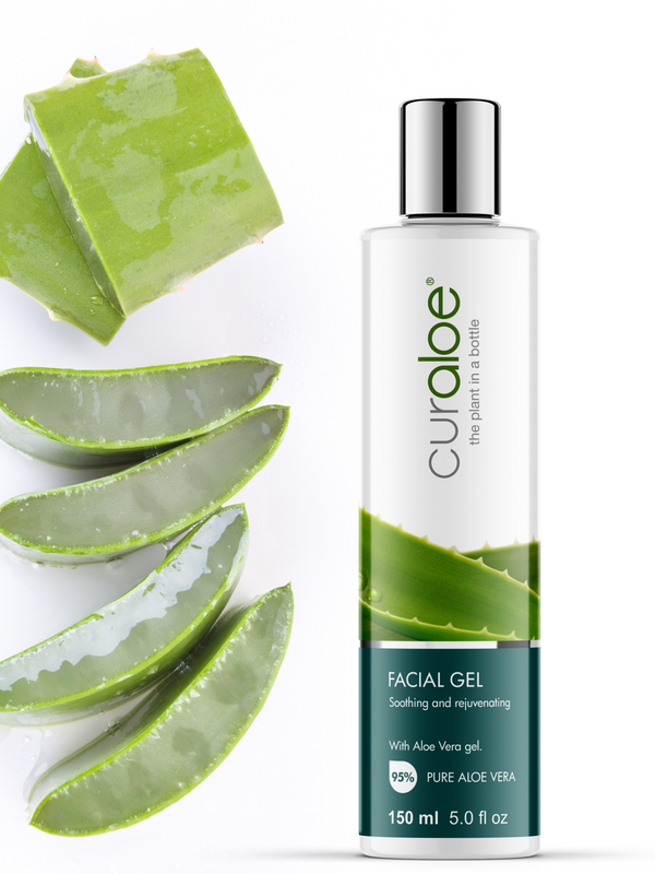 Facial Gel Curaloe 95% Concentrated Aloe Vera