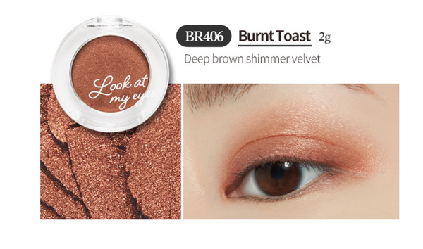 Look at My Eyes Velvet Eyeshadow # Burnt Toast