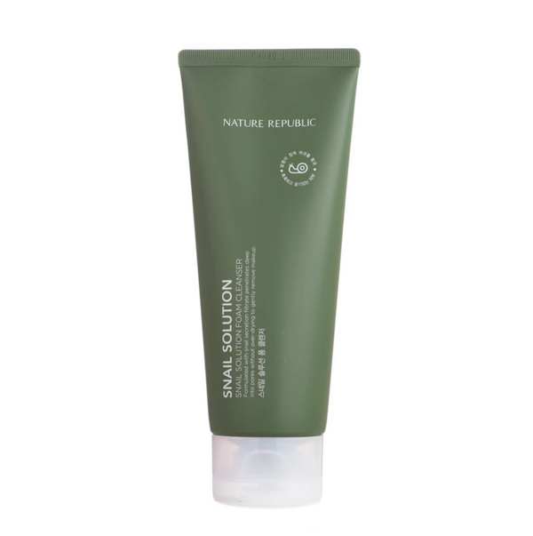 Snail Solution Foam Face Cleanser