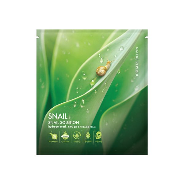 Snail Solution Hydrogel Mask Sheet