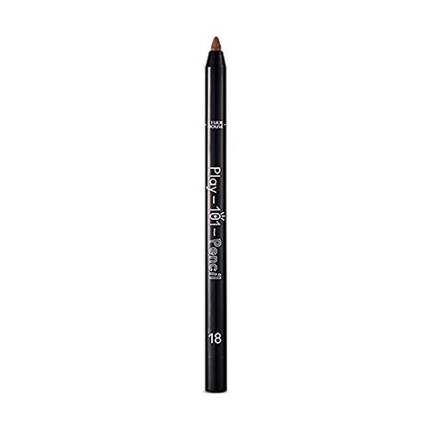 Play 101 Pencil AD #18 Chocolate Brown - Matte Fast Fixing Eyepencil