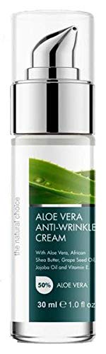 Aloe Vera Anti-Wrinkle Cream - 70% Pure Organic Aloe
