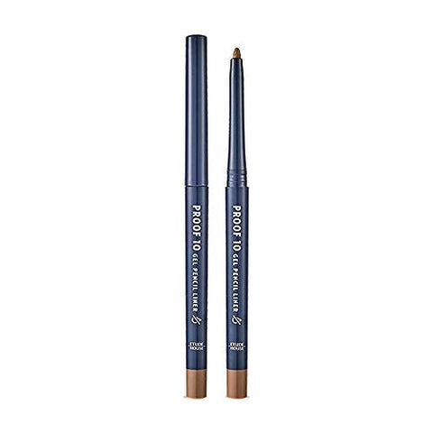Proof 10 Gel Pencil Liner #6 Honey Bronze - Waterproof & Smudge Free Eyeliner