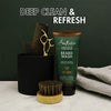 SheaMoisture Beard Wash for a Full Beard Maracuja Oil & Shea Butter to Deep Clean and Refresh Beards 6 oz