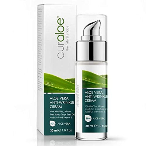 Aloe Vera Anti-Wrinkle Cream - 70% Pure Organic Aloe