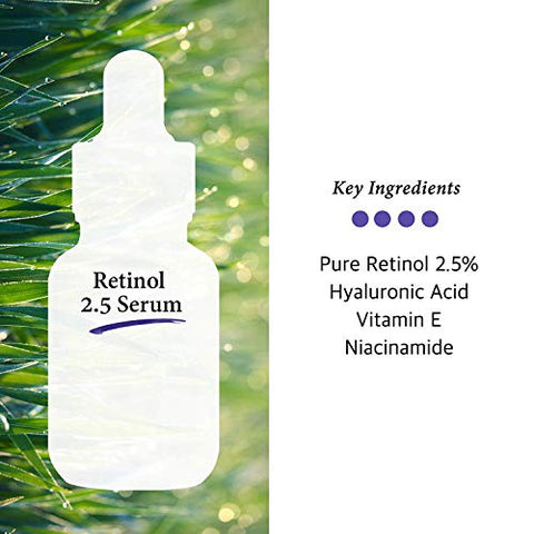 Retinol 2.5% + Vitamin E Serum 30ML (RS)