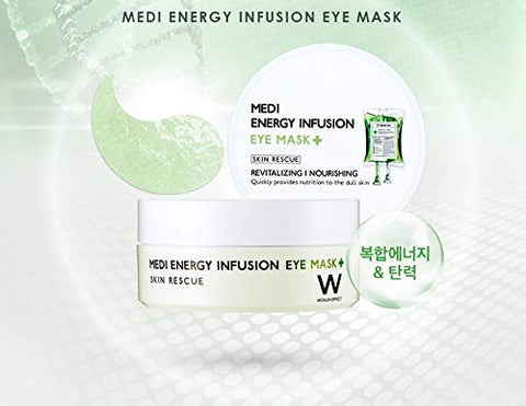 Medi Energy Infusion Eye Hydrogel Patch Masks 60ea
