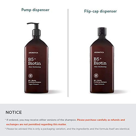 B5+Biotin Fortifying Vegan Shampoo 400ml