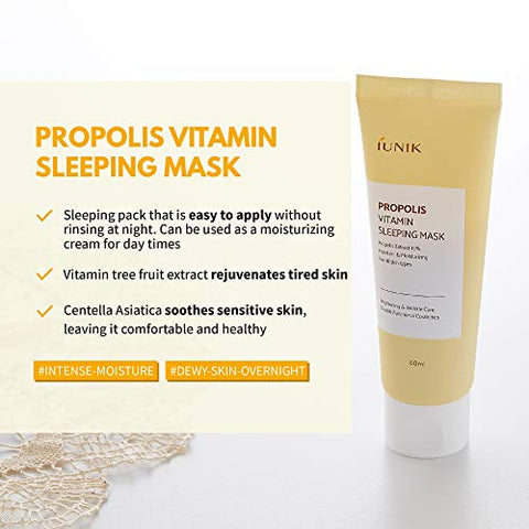 Propolis Vitamin Glow Sleeping Mask