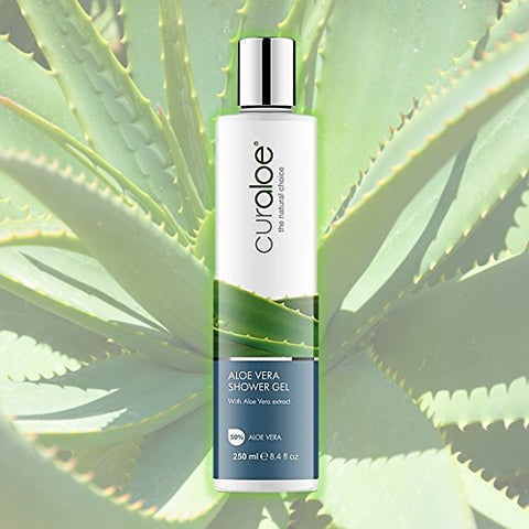 Aloe Vera Shower Gel - 55% Pure Organic Aloe