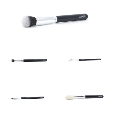CAIRSKIN Make-up Artist Full Professional Brush Set 25 Professional with Professional Brush Belt