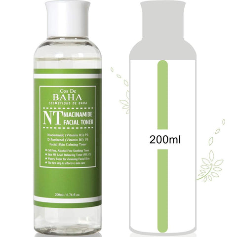 Niacinamide 5% 200ml with Panthenol 1% Toner (NT)