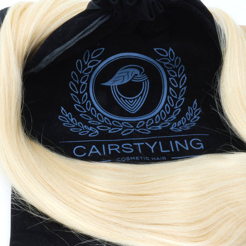 CAIRSTYLING CS613 - Blonde Single Drawn 100% Human Remy Hair Ponytail 90 Gram | 51 CM (20 inch)