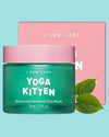 I DEW CARE Yoga Kitten Balancing Kaolin, Heartleaf and Tea Tree Clay Face Mask