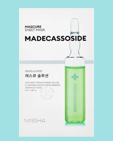 Mascure Rescue Solution Sheet Mask - Madecassoside