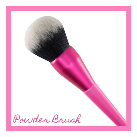 CAIRSKIN Neon Pink Powder Brush