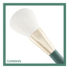CAIRSKIN Gilt Green Brush Set 13 Professional Face & Eyes Brushes + Gold Beauty Case