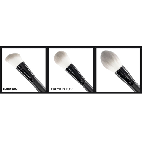 CAIRSKIN Premium Fuse Natural 7 Brushes Face & Eyes Set