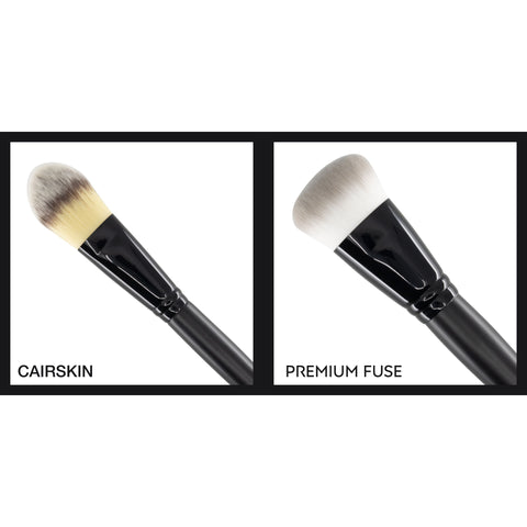 CAIRSKIN Premium Fuse Medium to Full Coverage 8 Brushes Face & Eyes Set