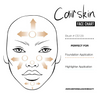 CAIRSKIN CS129 -  Wide Face Foundation Fiber Brush