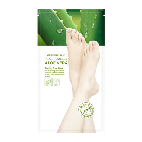 Real Squeeze Aloe Vera Foot Mask
