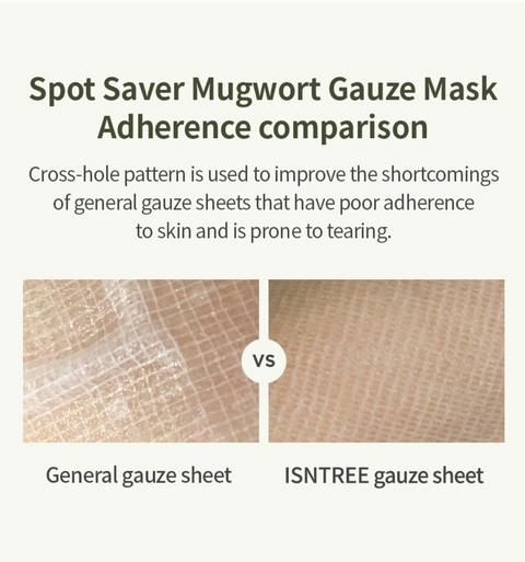 Spot Saver Mugwort Gauze Mask