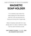Magnetic Soap Holder