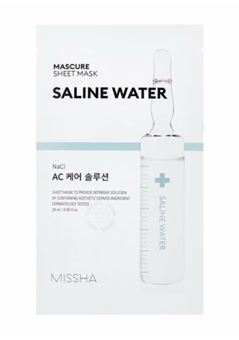 Mascure AC Care Solution Sheet Mask - Saline Water