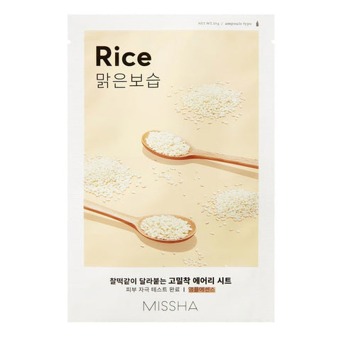 Airy Fit Sheet Mask #Rice 3 Pack